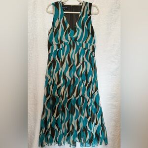 Sleeveless Silk Dress